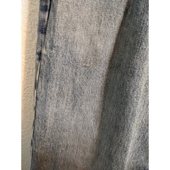 Distressed 550 Levis Size 32x32 Bleach Destroyed Utility Thrashed Streetwear Men - Picture 5 of 8